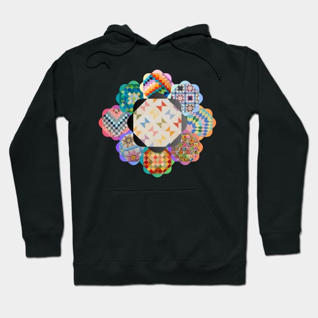 Quilting is my life Hoodie by DadOfMo Designs